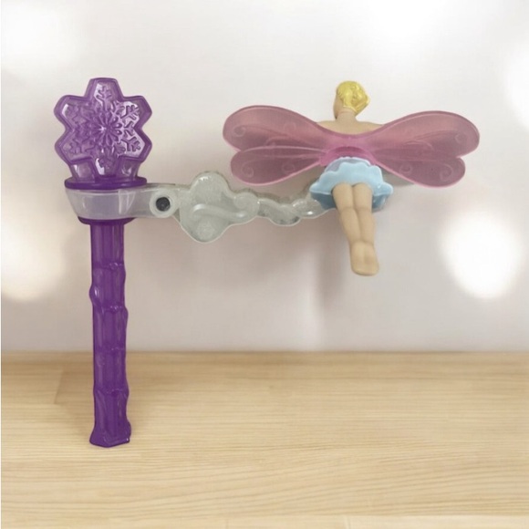 2/$20 NEW IN BAG McDonald's Happy Meal Flutterbye Wand Toy Fairy Princess 2014 - Picture 2 of 5